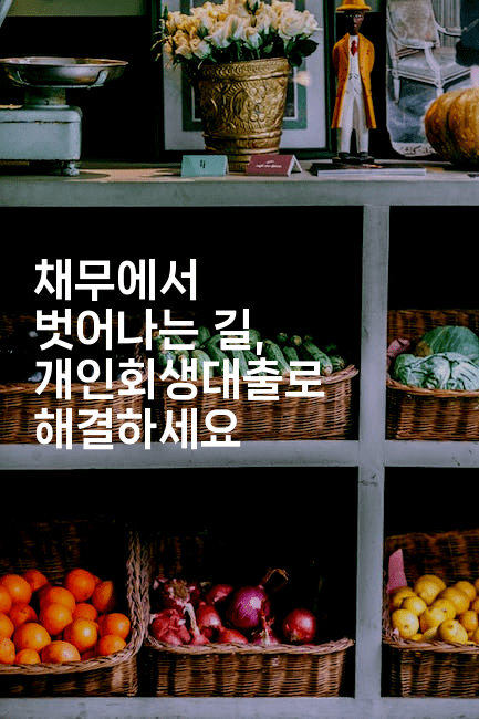 채무에서 벗어나는 길, 개인회생대출로 해결하세요-제주띵킹