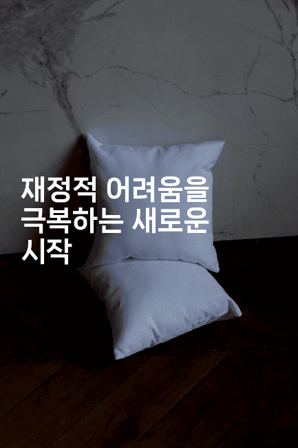 재정적 어려움을 극복하는 새로운 시작-제주띵킹